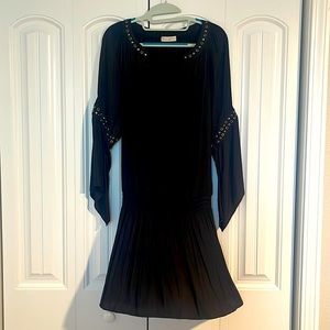 Army Brook Black studded dress